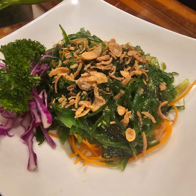 Seaweed Salad.