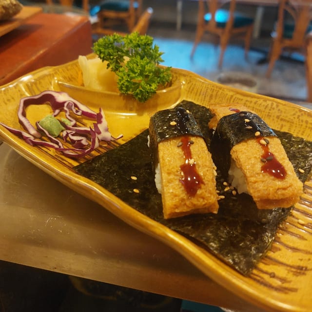 Marinated Tofu (Inari).