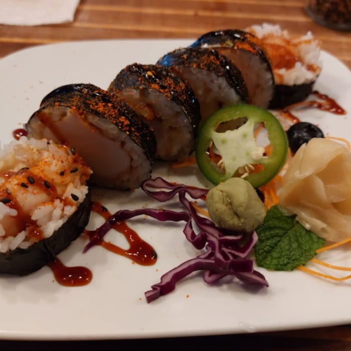 Spicy Scallop Maki.