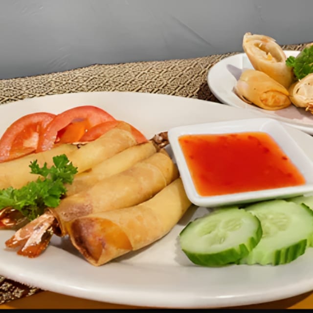 Shrimp Rolls.