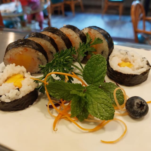 Crab Egg Maki.