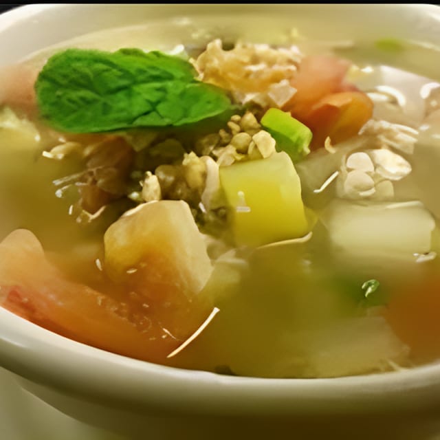Chicken Pineapple Soup.