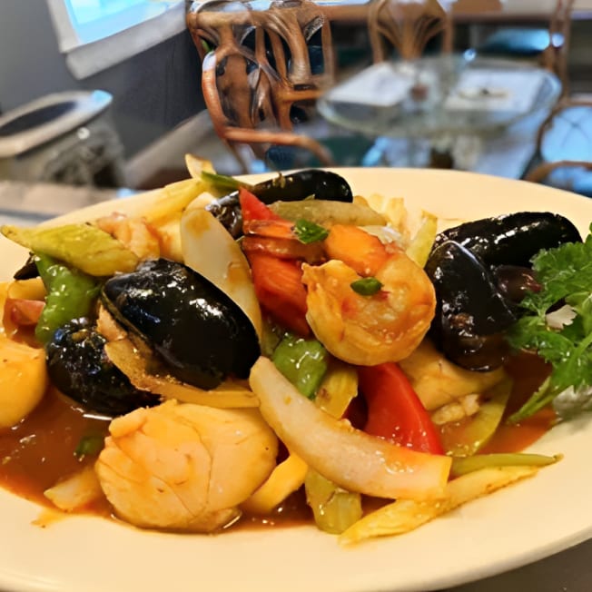 Sweet Chili Seafood.