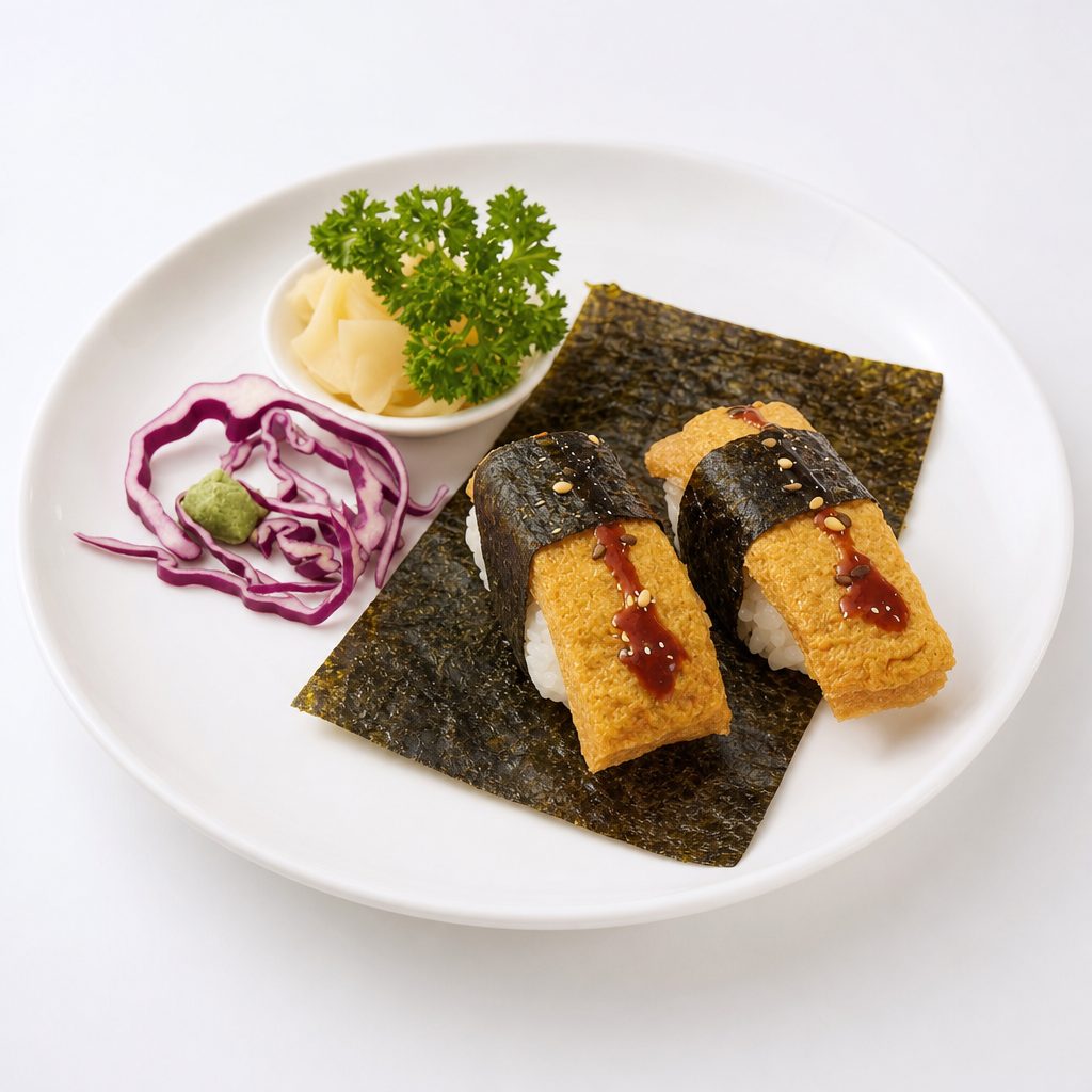 Marinated Tofu (Inari).