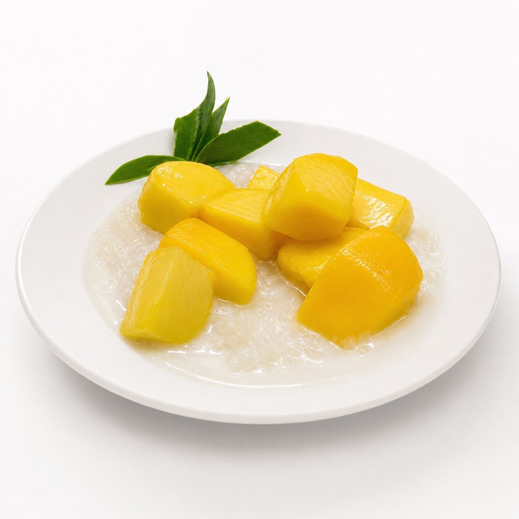 Mango and Coconut Sticky Rice.
