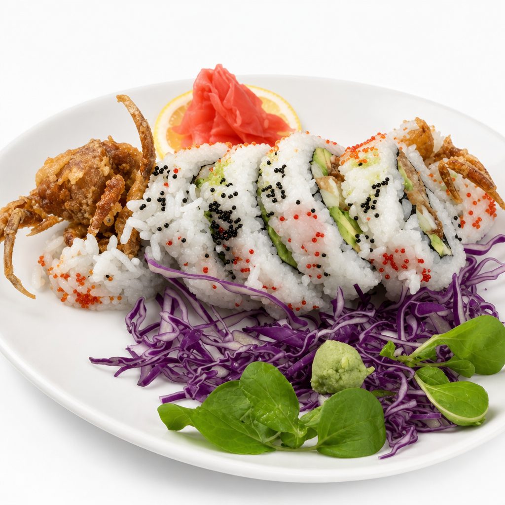Spider Crab (Tobiko Outside).