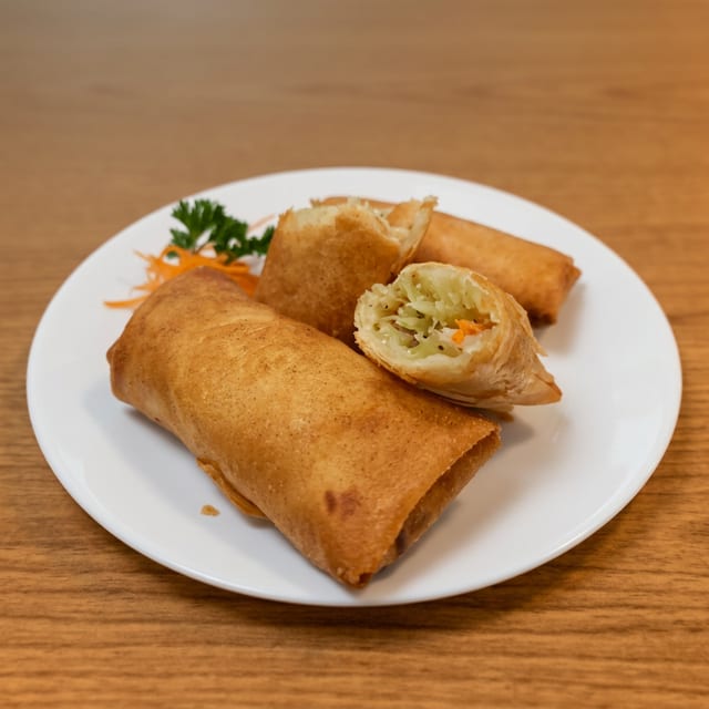 Vegetarian Eggrolls.