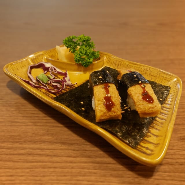 Marinated Tofu (Inari).