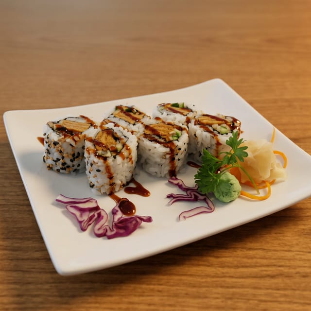 Marinated Tofu Maki.