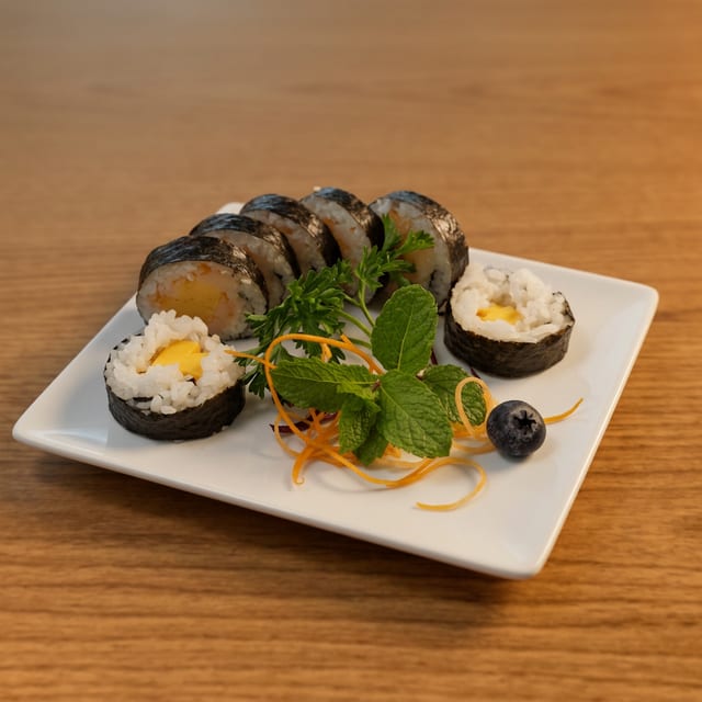 Crab Egg Maki.