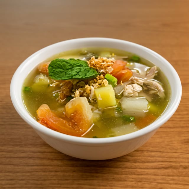 Chicken Pineapple Soup.